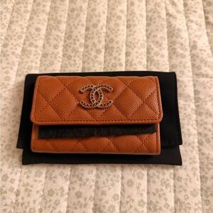 Chanel Flap Card Holder